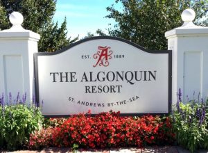 Algonquin Resort Entrance