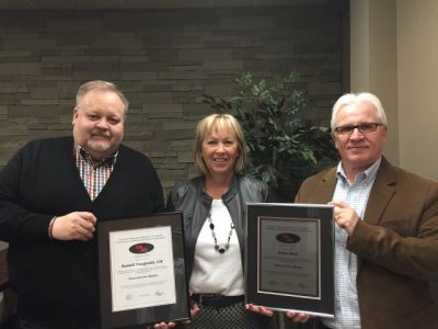 Russ Fitzgerald, Doreen Lennon and Brian Ward - CLA